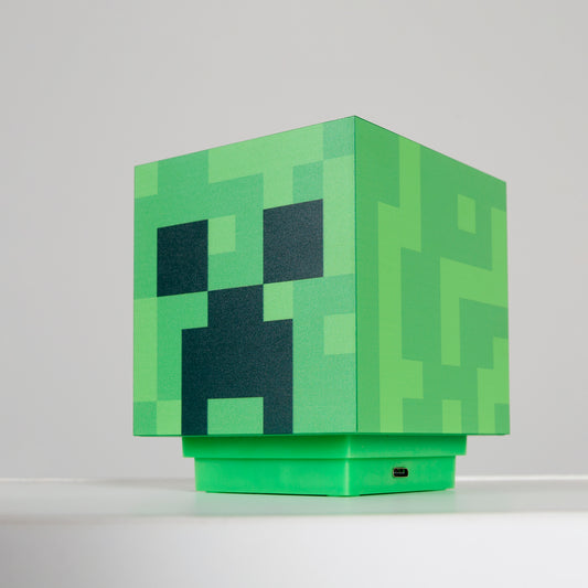 MINECRAFT - LED-Creeper, Nachtlicht, Tischlampe, dekorative Lichter im Minecraft Design