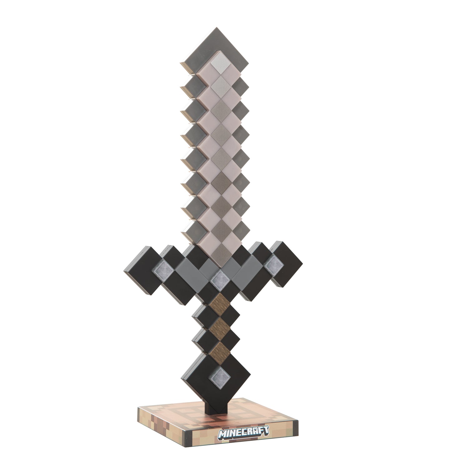 MINECRAFT - LED Schwert, Netherite Leuchte, 9 Farben mit Farbwechsel, wiederaufladbar, Dekolicht, Gaming Accessoire