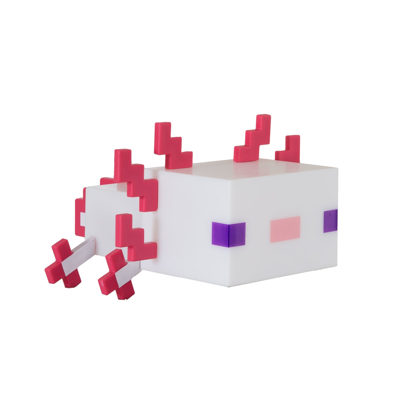 MINECRAFT - LED Axolotl, Dekolicht, Nachtlich, Tischlampe, dekorative Lichter im Minecraft Design