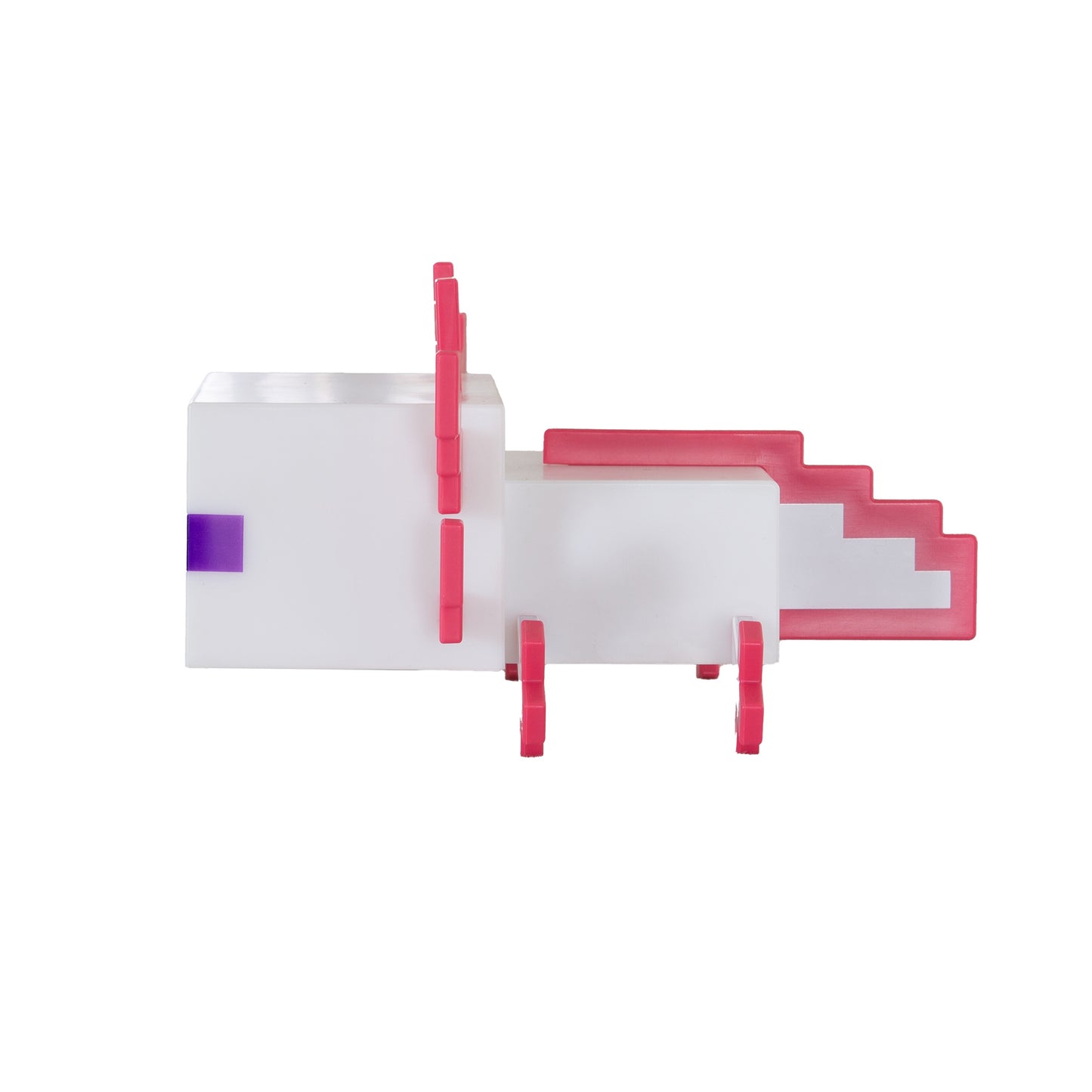 MINECRAFT - LED Axolotl, Dekolicht, Nachtlich, Tischlampe, dekorative Lichter im Minecraft Design