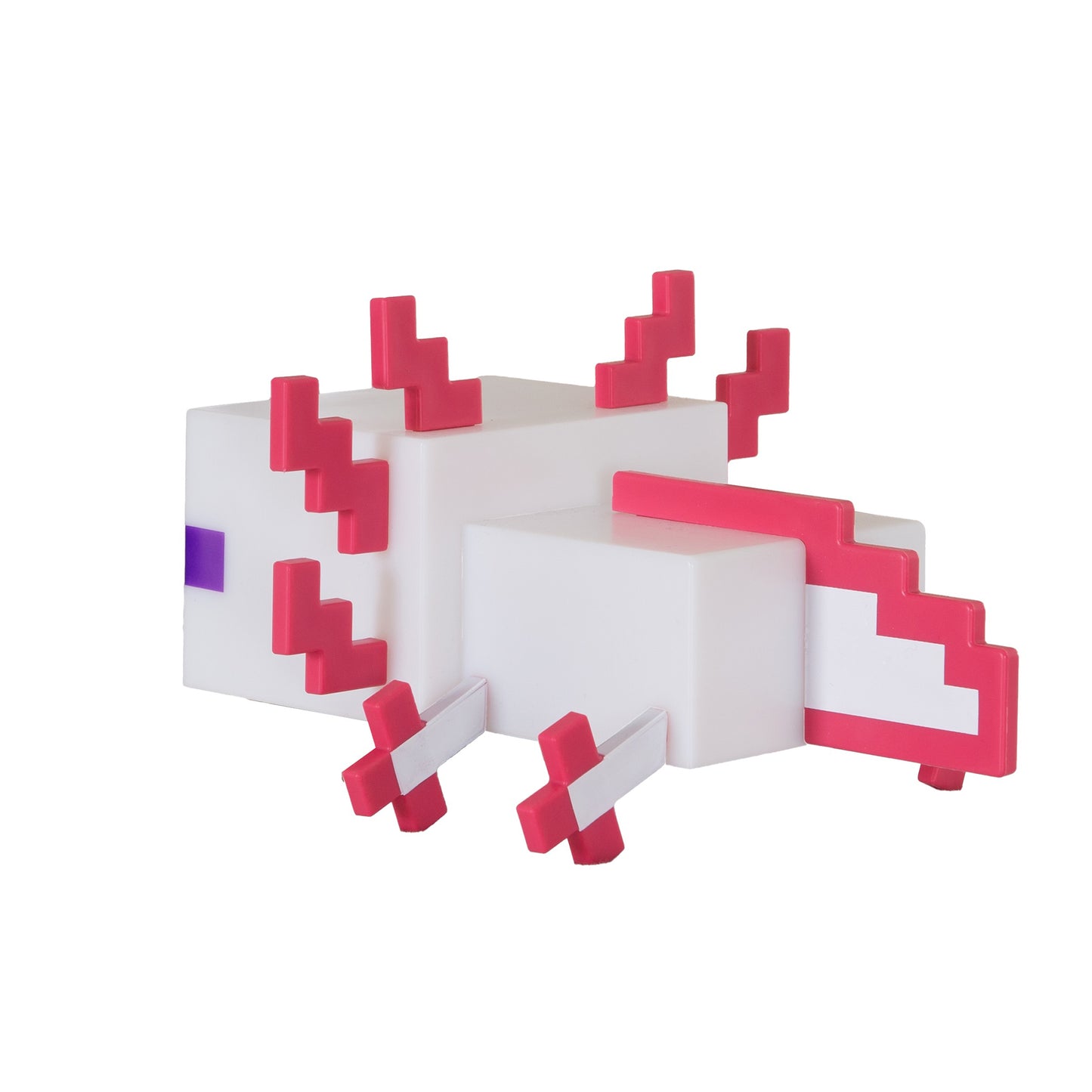 MINECRAFT - LED Axolotl, Dekolicht, Nachtlich, Tischlampe, dekorative Lichter im Minecraft Design