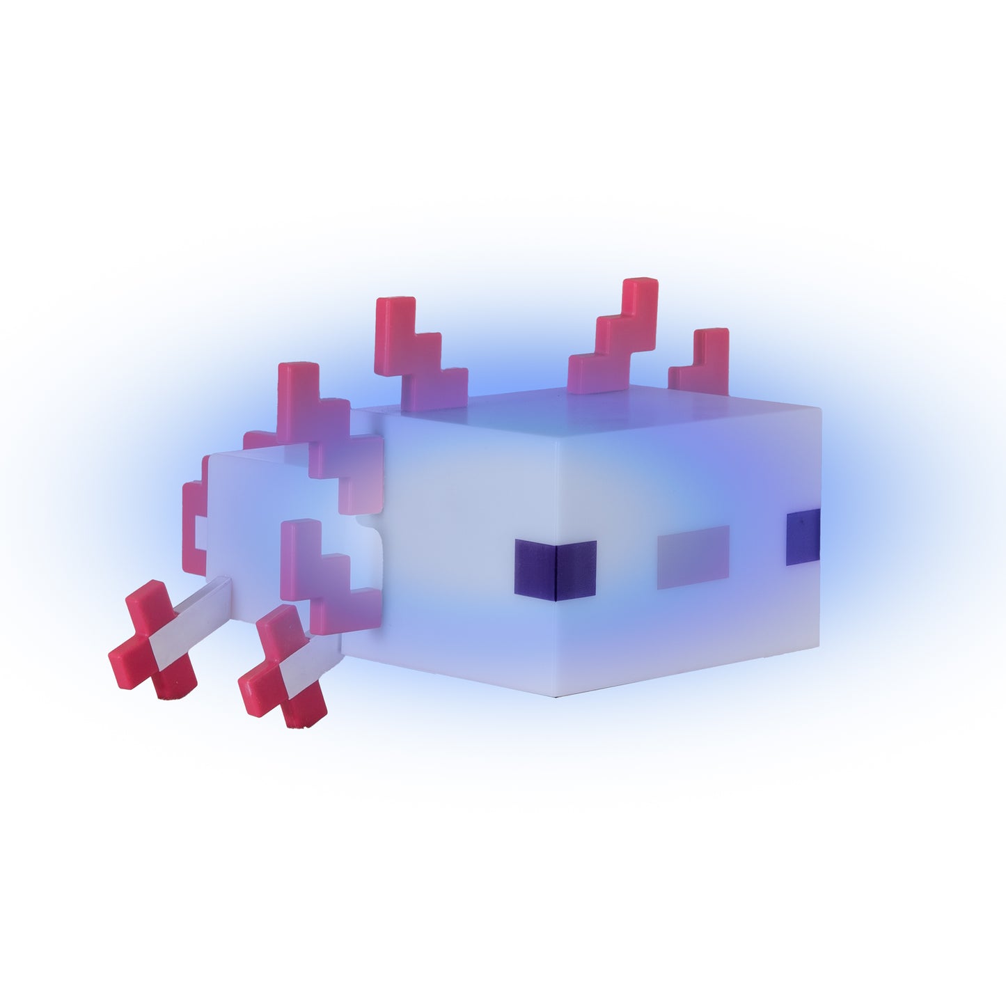 MINECRAFT - LED Axolotl, Dekolicht, Nachtlich, Tischlampe, dekorative Lichter im Minecraft Design