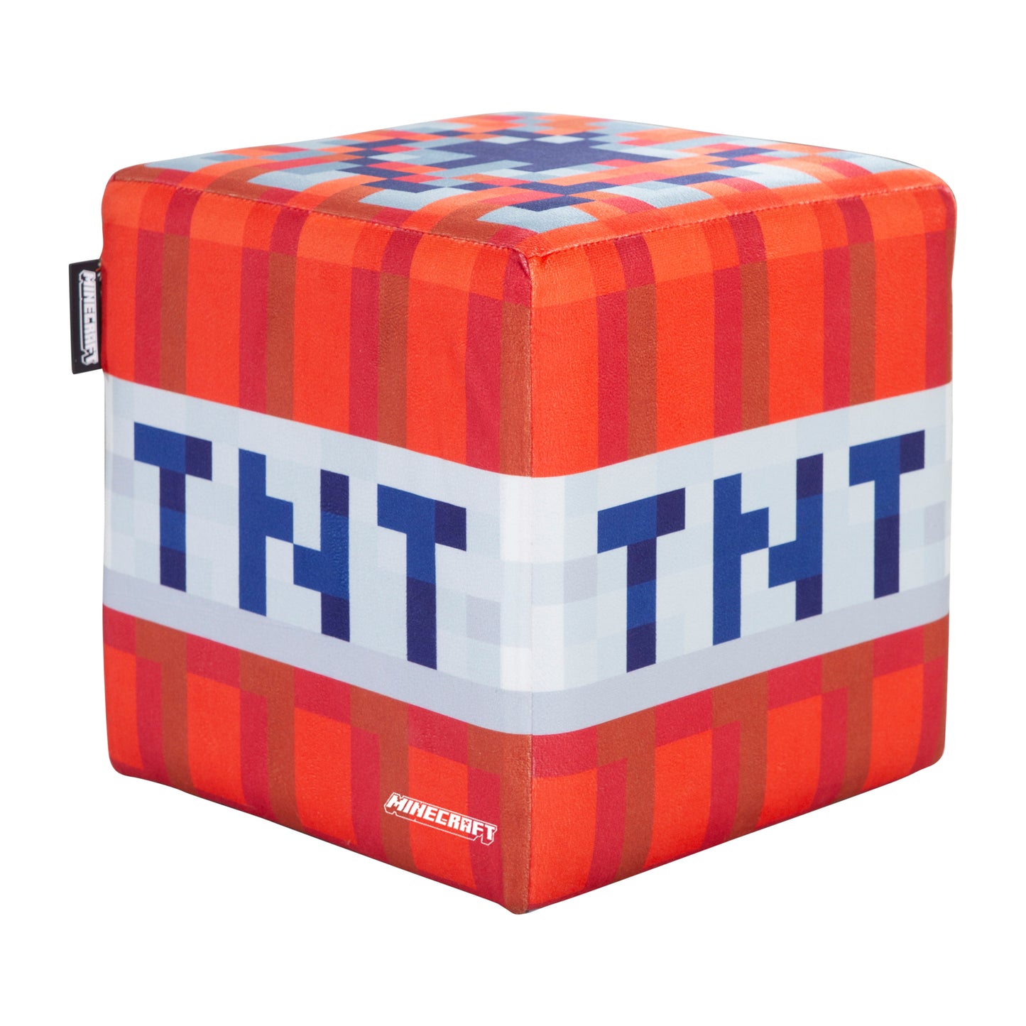 MINECRAFT - Sitzhocker, Pouf, Ottomane, Fußablage, im 2er Set, buntes Minecraft Design