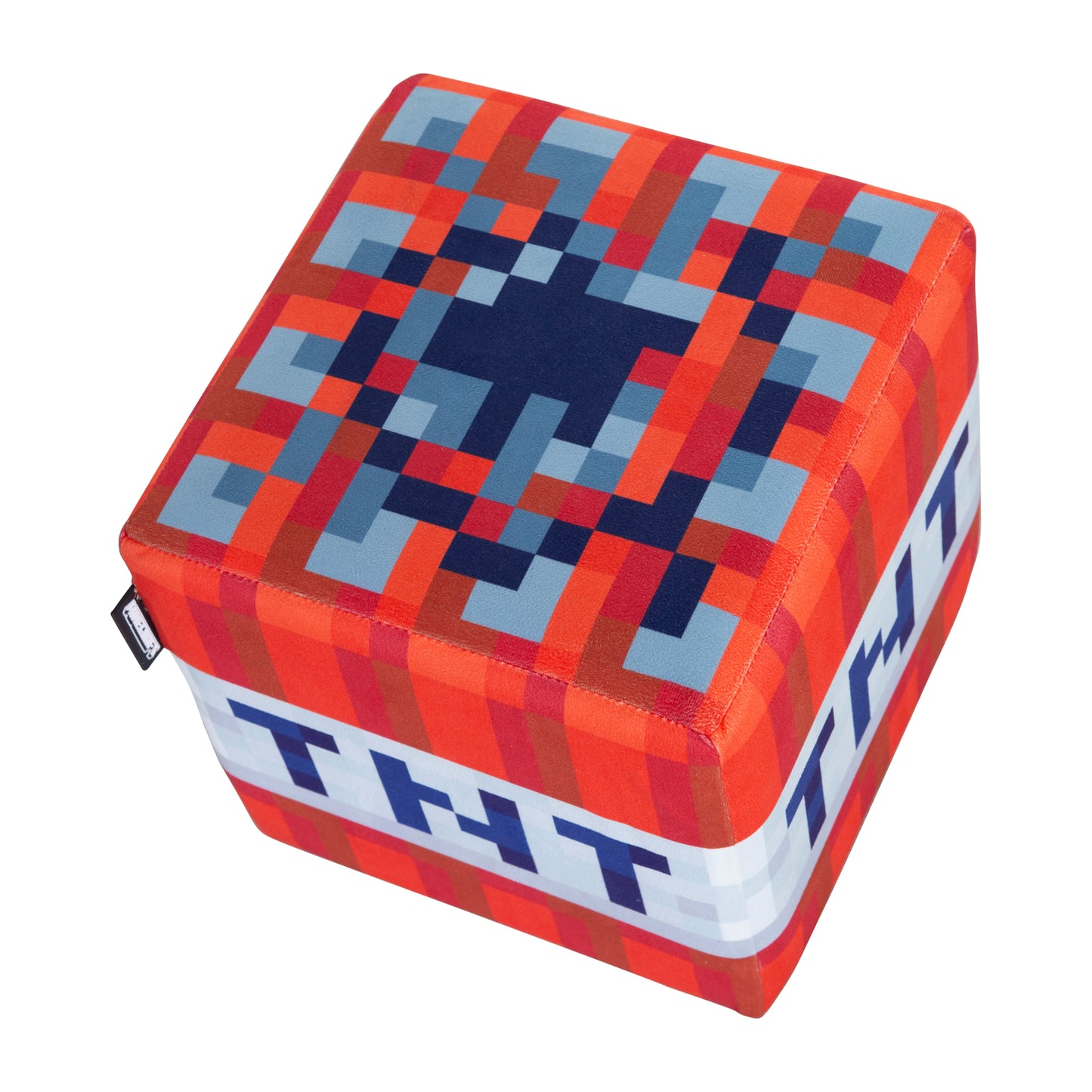MINECRAFT - Sitzhocker, Pouf, Ottomane, Fußablage, im 2er Set, buntes Minecraft Design
