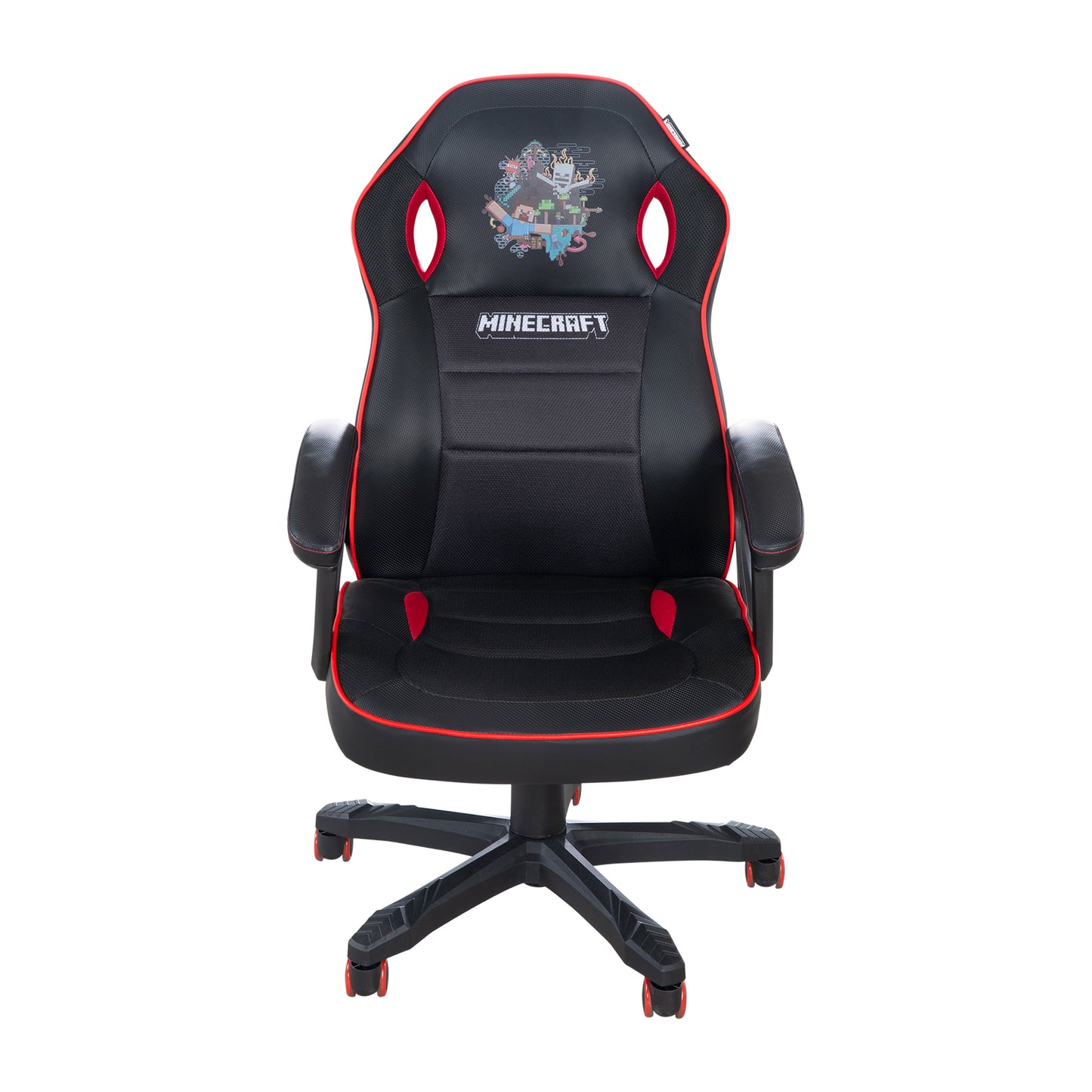 MINECRAFT - Gamingstuhl, Drehstuhl, Bürostuhl, gepolsterte Sitzmöbel mit funktionalem Design