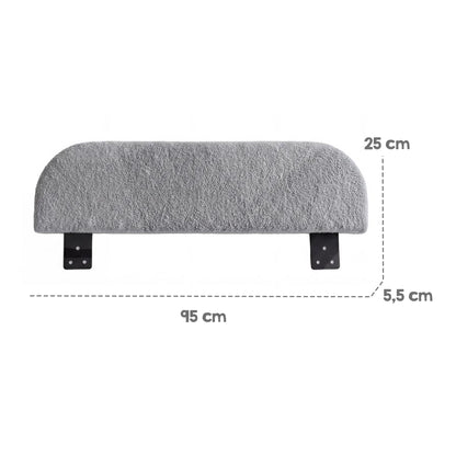 Absturzsicherung LITTLE DREAM - 2er Set - Länge 100 cm - Cozy Grey
