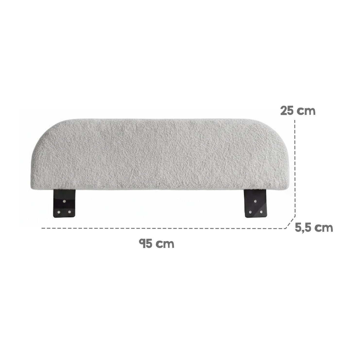 Absturzsicherung LITTLE DREAM - 2er Set - Länge 100 cm - Pebbles
