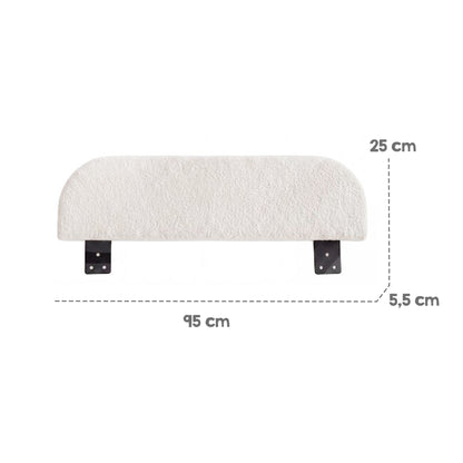 Absturzsicherung LITTLE DREAM - 2er Set - Länge 100 cm - Weiß