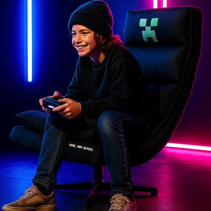 MINECRAFT - Drehsessel, Gaming-Sessel, Sessel, Drehstuhl mit verstellbarer Rückenlehne