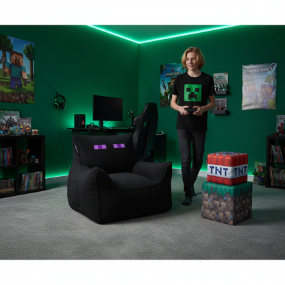 MINECRAFT - Sessel, Beanbag, Enderman - einrichten-24, Sessel & Sitzhocker 
