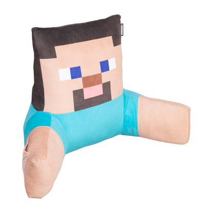 MINECRAFT - STEVE ,dekoratives, kuschelweiches Dekokissen, Lesekissen, Zierkissen, buntes Design in verschiedenen Charaktere (Kopie) - einrichten-24, Kissen & Decken 