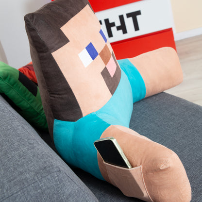 MINECRAFT - dekorative, kuschelweiche Dekokissen, Lesekissen, Zierkissen, buntes Design in verschiedenen Charaktere