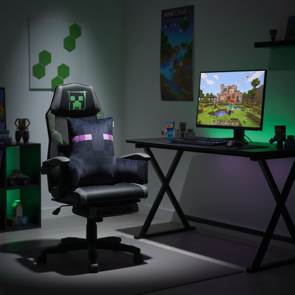 MINECRAFT - dekorative, kuschelweiche Dekokissen, Lesekissen, Zierkissen, buntes Design in verschiedenen Charaktere - einrichten-24, Kissen & Decken 