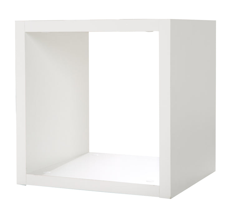 TORONTO - 1x1 Würfel, Cube, Beistelltisch, Nachttisch, Universalmöbel, Weiß