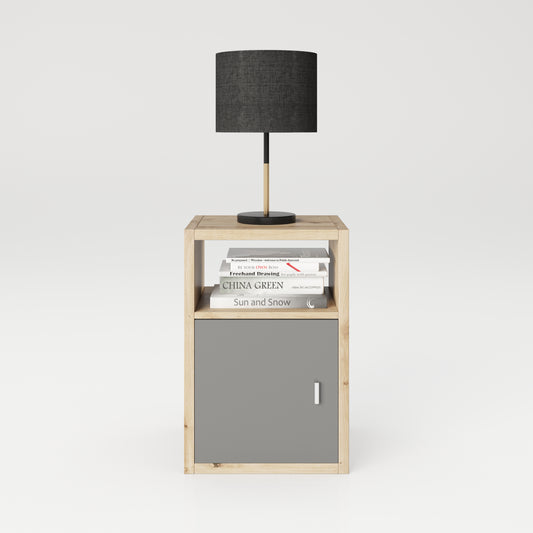 Fortuna - SET Beistelltisch / Nachtisch, inkl. Türeinsatz , 2 Fächer in asymmetrischer Aufteilung - einrichten-24, Couch- & Beistelltische