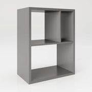 Fortuna - SET, Beistelltisch  mit 3 Fächern inkl. Schubladeneinsatz, Bücherregal, Büroregal, Raumteiler, Fächer in asymmetrischer Aufteilung
