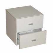 Stor' It - Caro Schubladencontainer mit 2 Schubladen, silber Metallgriffe, in verschiedenen Farben verfügbar - einrichten-24, Regale & Stauraummöbel 
