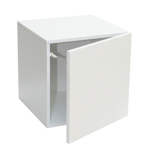 Stor' It -  Prana Türcontainer, Regaleinsatz mit 1 Tür mit Hochglanz-Front und Push-Open-Funktion, 34x34x34cm - einrichten-24, Regale & Stauraummöbel 