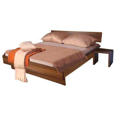 Dublin - Doppelbett, Bett, Bettrahmen 180x200cm mit Rückenlehne und Nachttisch, nocce - einrichten-24,  