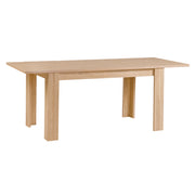 Casablanca - ausziehbarer Esstisch, Speisezimmer- Wohnzimmertisch, 140-200x80cm, modernes Design, in Eiche Sägerau - einrichten-24, Esstische & Küchen-Bars 