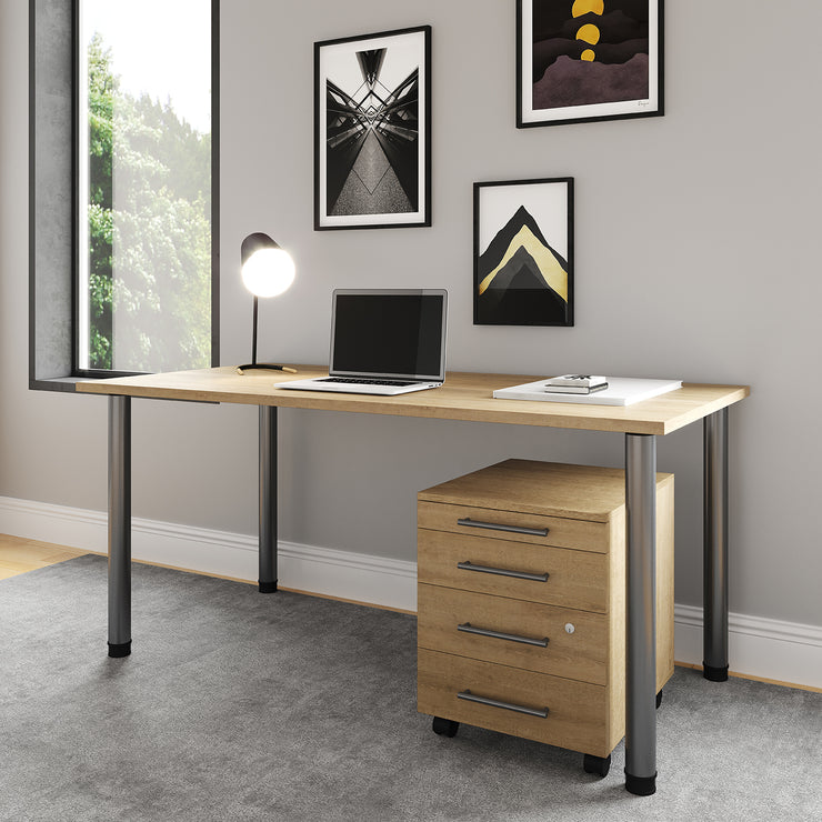 Neo - grosse Schreibtischplatte, Homeoffice Tisch, verschiedene Kombinationsmöglichkeiten