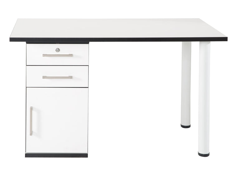 Chicago - Container, Kommoden in verschiedenen Grössen, weiss mit farbiger Kante, Aluminiumgriff, minimalistisches modernes Design - einrichten-24, Regale & Stauraummöbel 