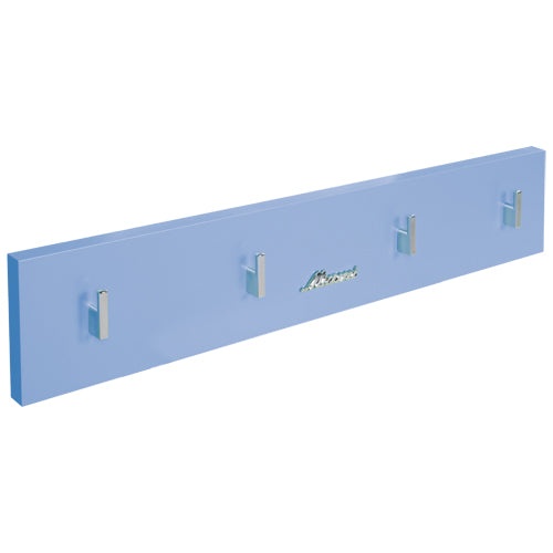 Miami Garderobenpanel mit 4 Haken, Autometallic-Lackierung, ABS Kanten in Serenity