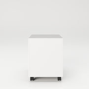 Neo - Schreibtisch, Computertisch, Sekretär, Gamingtisch, inkl  kleinem Rollcontainer, weiß