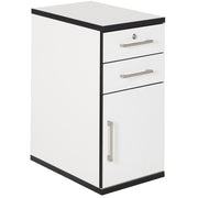 Chicago - Container, Kommoden in verschiedenen Grössen, weiss mit farbiger Kante, Aluminiumgriff, minimalistisches modernes Design - einrichten-24, Regale & Stauraummöbel 