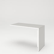 Fortuna - SET , Regal mit 12 Fächern inkl. Schreibtischanbau, Bücherregal, Büroregal, Raumteiler, Fächer in asymmetrischer Aufteilung
