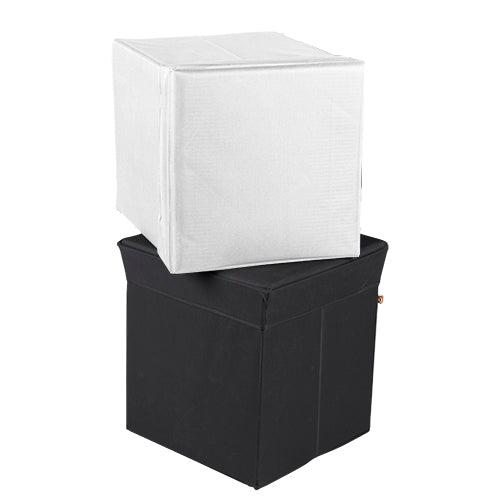 Stor' It - Sitz- und Aufbewahrungsboxen aus Canvas, in vielen verschiedenen Farben - einrichten-24, Flur- & Dielenmöbel 