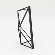 PLAYBOY - Bilderrahmen "HOPE", Inlet 12x17cm, geometrische Form, schwarzes Metallgestell, Retro-Design,Accessoires - playboy