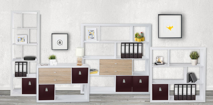Atlanta - Filzbox, Aufbewahrungsbox, Regaleinsatz 34x34x34cm, faltbar, in verschiedenen Farben - einrichten-24, Regale & Raumteiler 
