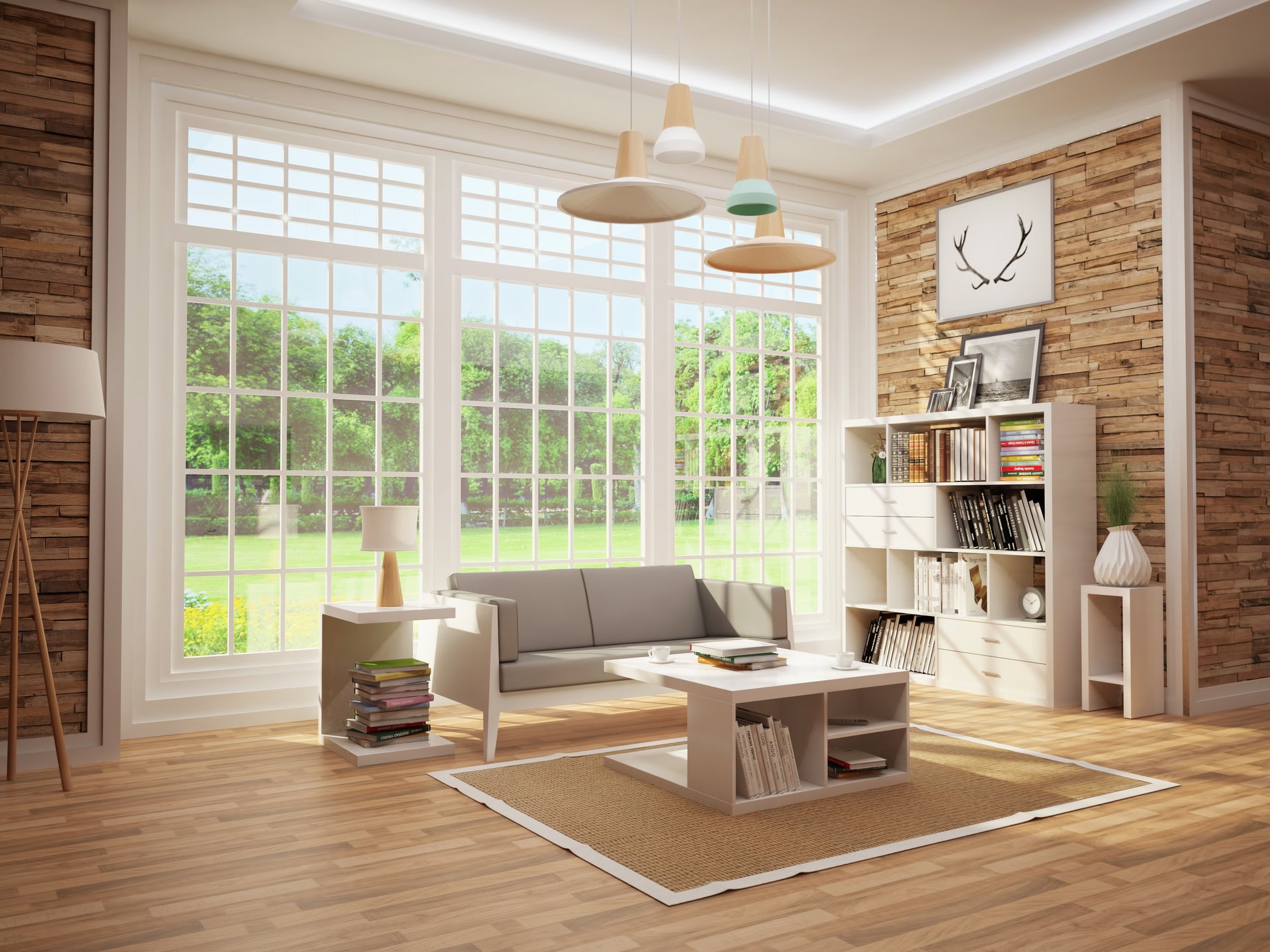 Solina - Beistelltisch, Blumentisch, Couchtisch in C-Form, schraubenlos, weiss hochglanz - einrichten-24, Couch- & Beistelltische 