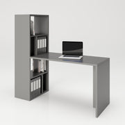 Fortuna - Bücherregal, Büroregal, Raumteiler mit 6 Fächern, asymmetrische Aufteilung